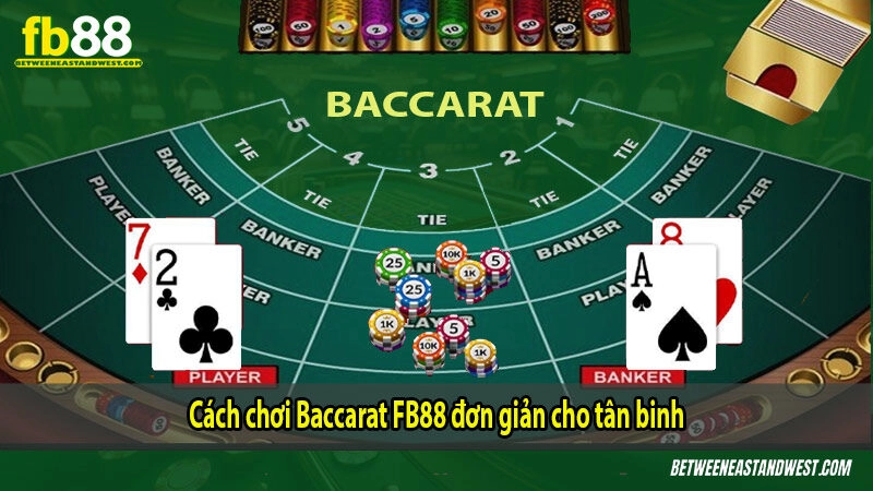 Cách chơi Baccarat KUBET đơn giản cho tân binh